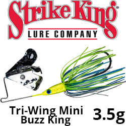 Strike King Tri-Wing Mini Buzz King 18BM