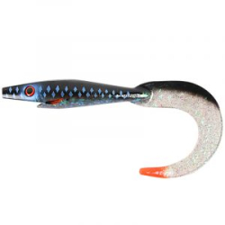 Силиконовая приманка Strike Pro Giant Pig Tail 400мм 150гр цвет: Sucker Punsch