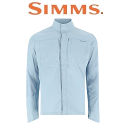 Simms Latitude BiComp Shirt, Steel Blue
