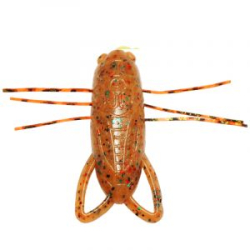 Силиконовая приманка Жук Reins Dekasector 2" (в уп. 4 шт.) цв. #F12 Spider Orange