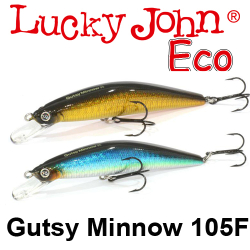 Lucky John Eco Gutsy Minnow 105F