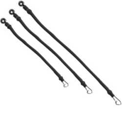 Поводок отводной Mikado для фидерного монтажа ( 5см, жёсткий, скользящий, с застёжкой) (AMR01-002-5)