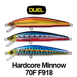 Duel Hardcore Minnow 70F F918