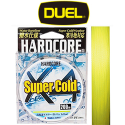 Duel Hardcore Super Cold X4 200м (hi-vis yellow)