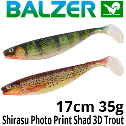 Balzer Shirasu Photo Print Shad 3D 17см 35гр.