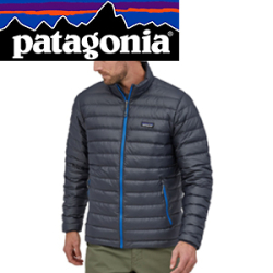 Patagonia M's Down Sweater Smolder Blue w/Andes Blue