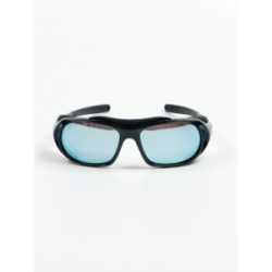 Очки поляризационные Extreme Fishing ADD-512, цвет оправы Блестящий черный, цвет линз Белый зеркальный