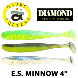 Grows Culture Diamond E.S. minnow 4"