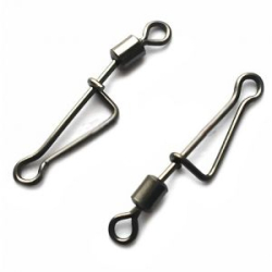 Застежка итальянская с высокоскор. вертлюгом №8 19kg (5шт.) Kosadaka 3026BN-8