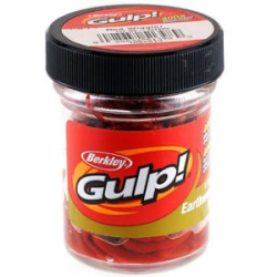 Приманка съедобная черви земляные Berkley Gulp Earthworms 10cm 31гр. цв. Red