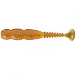 Виброхвост Reins Fat RockVibe Shad 5" (в уп.5 шт.) цв. #430 Motor Oil Gold FLK