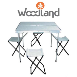 Woodland Picnic Table Set Luxe