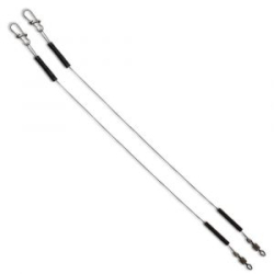 Поводок Kosadaka Titanium 7717-20 15cm 15kg (2шт.) 7717-20