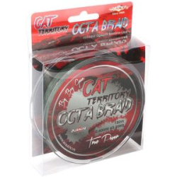 Плетеный шнур Mikado Cat Territory Octa Braid 150m Green 0,40mm - 39,80 кг.