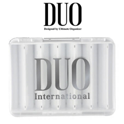 DUO Revers Lure Case D86 #White/Silver Logo