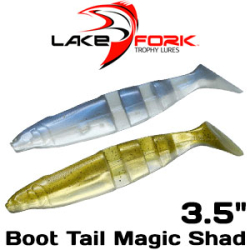 Lake Fork Boot Tail Magic Shad 3.5"