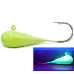 Мормышка Судаковая 1-18 РигПро, Вес 30, цвет Салатовая ФЛЦ