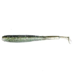 Силиконовая приманка Jackall I Shad Tail 3,8" (8 шт.) dark thunder iwashi