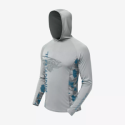 Лонгслив Finntrail Wave Big Fish 6609 Grey (S)