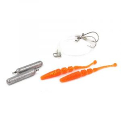 Оснастка Zettech Drop-Shot Pike/Zander 14/18 г, 7 см, 13 кг, в упак. 2 шт., цвет #10