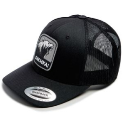 Кепка с сеткой 6P Volga Baits Dichka! Roar #Black/Black&Grey