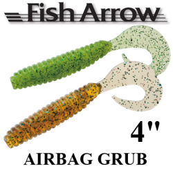 Fish Arrow AirBag Grub 4"