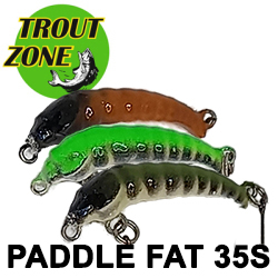 Trout Zone Paddle FAT 35 Sinking 3,3g