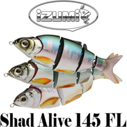 Izumi Shad Alive 145 Floating