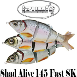 Izumi Shad Alive 145 Fast Sinking