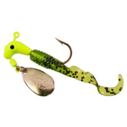 Джиг-спиннер Road Runner PRO Curly-Tail Series вес 1/32 oz,крючок#6, 1601-031