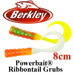 Berkley Powerbait Ribbontail Grubs 8см