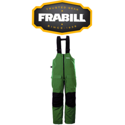 Frabill F2 Surge RainSuit Bib Green