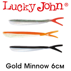 Lucky John Gold Minnow 6см.