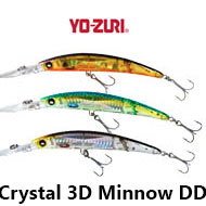 Yo-Zuri Crystal 3D Minnow DD Jointed F1052 