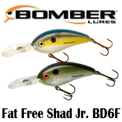 Bomber Fat Free Shad Jr. BD6F