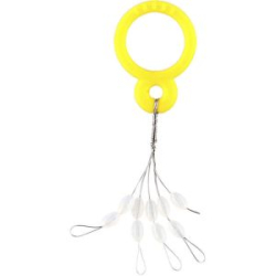 Стопор Mikado - S прозрачный, силикон (10шт.) (AMC-11507-S)