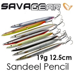 Savage Gear Sandeel Pencil 125 19g