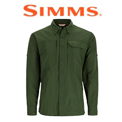 Simms Guide Shirt, Riffle Green