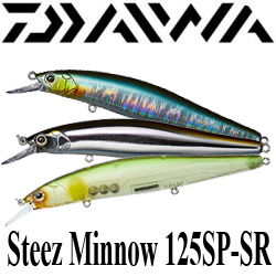 Daiwa Steez Minnow 125SP-SR