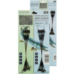 Поводок Mikado ZGM15/25/35CM5 (металл) 15-25-35см/ 5кг ( 3x25шт.)