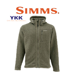 Simms Rivershed Full Zip Hoody Loden