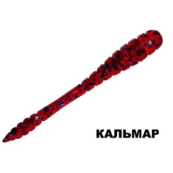 Силиконовая приманка Crazy Fish Tipsy 1.2" 69-30-73-66 кальмар цв. blue ruby (синий рубин)