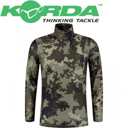 Korda Kool Quick Dry Long Sleeve Neck Kamo