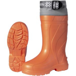 Сапоги зимние Norfin Scandic с манжетой оранжевые -45 EVA р.42