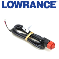 Lowrance Power Cable ONLY for Mark, Elite, Hook, Elite Ti, HDS (000-14041-001)