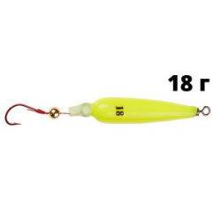 Приманка Higashi Burakuri Fluo Yellow #12 вес 18гр