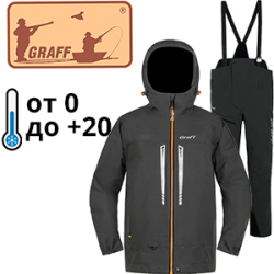 Graff 607-В-2/707-В-1 (Bratex 20000, темно-серый)