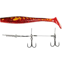 Силиконовая приманка Lucky John 3D BBS Series Giant Kubira Swim Shad 10,3in (26,00)/PG25 1шт.+Stinger XL