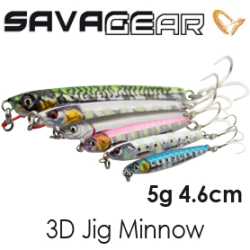 Savage Gear 3D Jig Minnow 5g 4.6cm