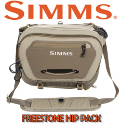 Simms Freestone Hip Pack, Tan, 12L